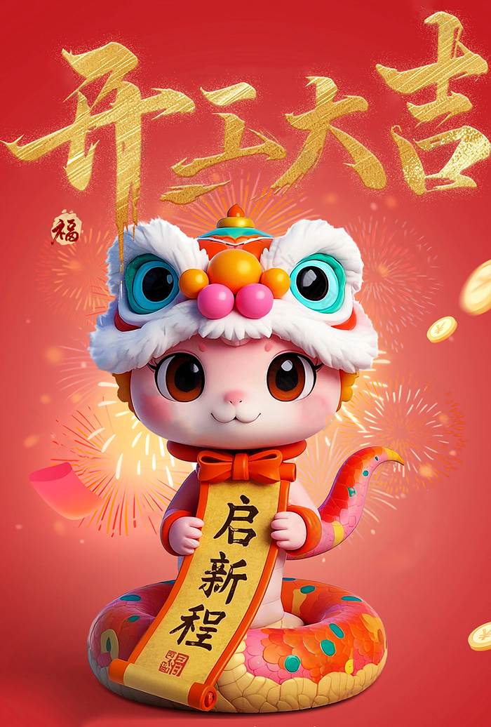 2025乙巳蛇年開工大吉 2025乙巳蛇年開工大吉